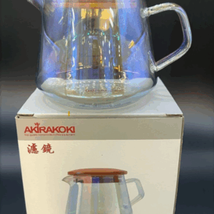 AKIRAKOKI正晃行濾鏡鍍鈦玻璃壺360ml(TCG-36)