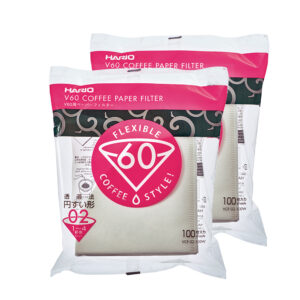 HARIO V60 濾紙 酵素漂白 100入（360ml/600ml）