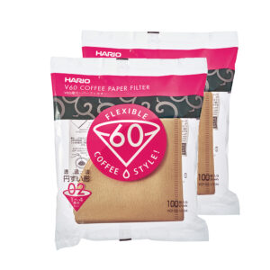 HARIO V60 濾紙 非酵素漂白 100入（360ml/600ml）